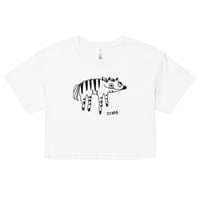 Image 5 of Women’s crop top zebra 