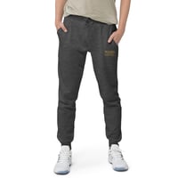 Image 4 of WASBY® Faith & Purpose Christian Fleece Joggers | Unisex Faithwear Streetwear