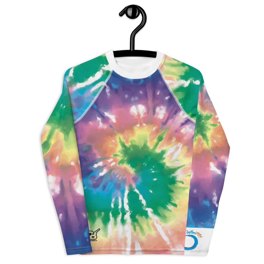 Image of Tee shirt unisexe enfants/ado Tie and dye Live Infinitly