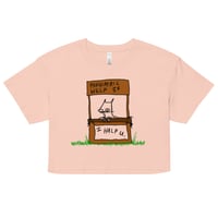 Image 8 of Women’s crop top I halp 