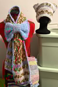 Image 1 of blueberry milk latte set