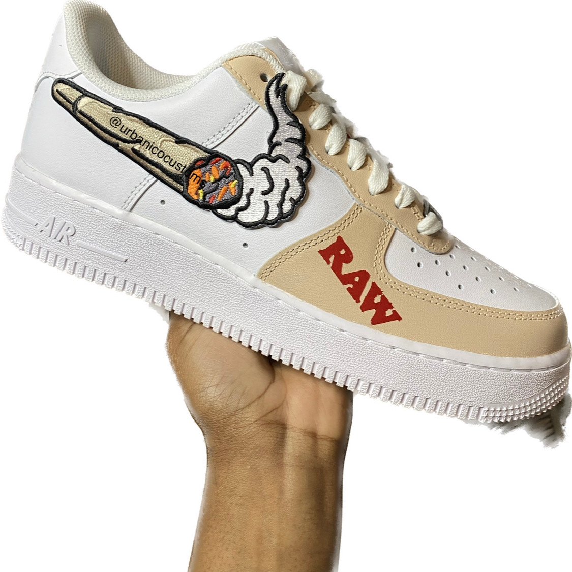 Custom Air Force 1 - RAW with Blunt Tick