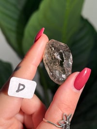 Image 5 of CHOOSE YOUR OWN MINI RUTILE SMOKEY QUARTZ POINTS (NATURAL UNPOLISHED POINTS) -BRAZIL- LOT 2