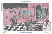 Image 3 of Ladies who Fru Fru Full Size Diamond Painting by Miss Fluff