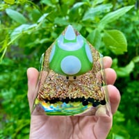 Image 3 of 1-Up Mushroom Glow In The Dark Pyramid 