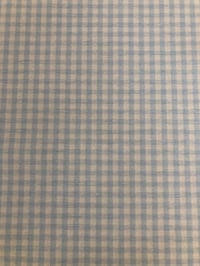 Image 4 of Loneta/Vichy - Doble Cara - Cuadro Pequeño - CELESTE - 8€/m
