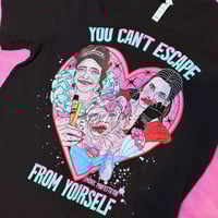 Image 2 of You Can't Escape From Yourself Unisex T-Shirt