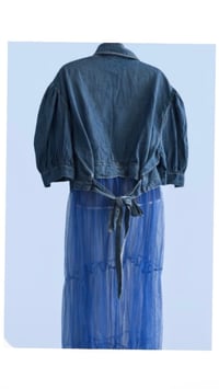 Image 6 of 4XL X-Plus Wear Denim Top w/ Sheer net Bottom #118*15