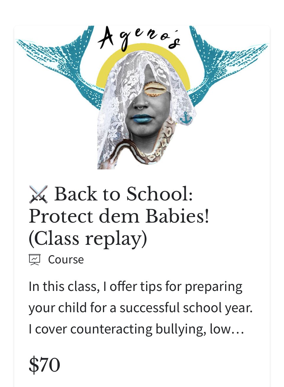 Image of Back to School: Protect dem Babies ⚔️ (Class Replay)