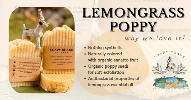 Lemongrass with Poppies!