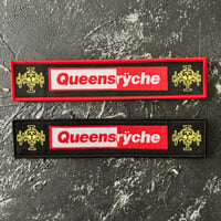 QUEENSRYCHE SUPER LOGO STRIP PATCH