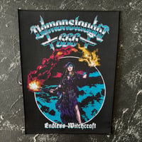 Image 2 of DEMONSLAUGHT 666 -ENDLESS WITCHCRAFT OFFICIAL BACKPATCH