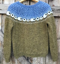 Image 2 of Shepherd Icelandic wool sweater - Golden heather - Ready to ship