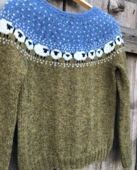 Image 5 of Shepherd Icelandic wool sweater - Golden heather - Ready to ship