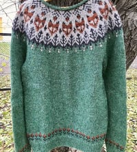 Image 3 of Into the wild - Icelandic wool sweater - Lemongrass - Ready to ship