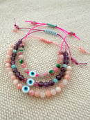 Image 1 of Medium Eye Gemstone Bracelet