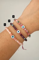 Image 5 of Medium Eye Gemstone Bracelet