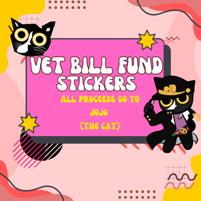 Image of Jojo Surgery Fund Stickers