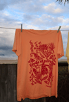 Hibiscus Birds of Paradise Tee (XL)