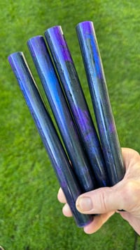 Image 3 of Thor's Helmet, custom bespoke pen blanks, high pressure cured with Alumilite Resin. Bespoke ready!