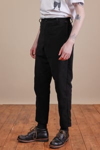 Image 2 of Peaky Blinder Trouser - Black Molskin £245.00