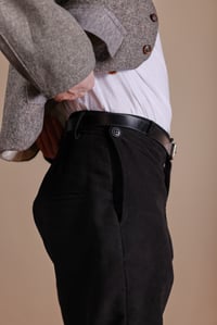 Image 5 of Peaky Blinder Trouser - Black Molskin £270.00