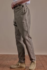 Image 3 of Peaky Blinder Trouser - Dark Lovat molskin