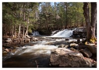 PRINT: SLACKS FALLS NEW HAMPSHIRE