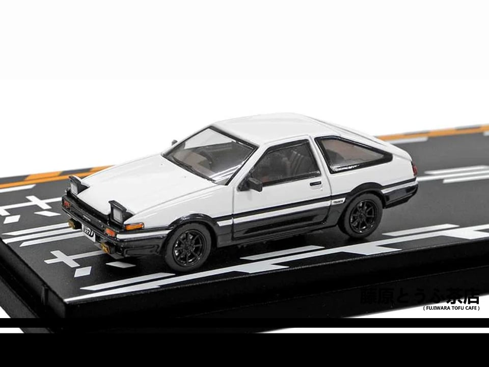 1:64 Toyota AE86 Zenki Hatch & Nissan Silvia S14 Diecast Model Car