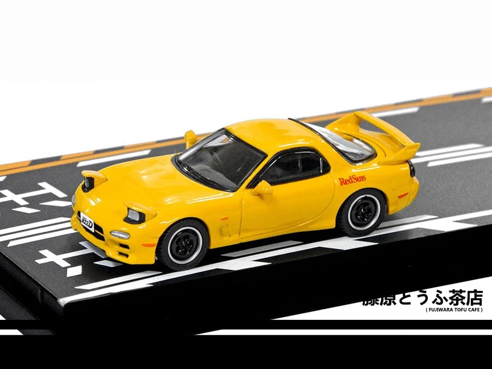 1:64 Toyota AE86 Levin Hatch & Mazda RX7 FD3S Diecast Model