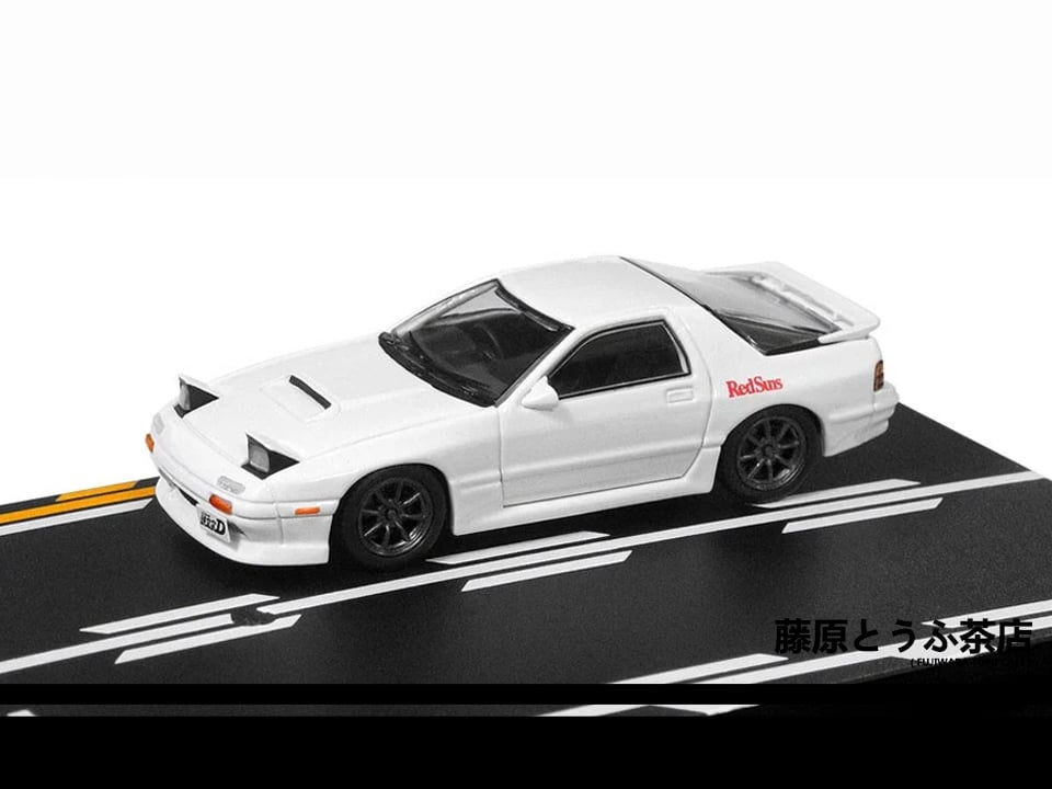 1:64 Mitsubishi Lancer Evolution 3 & Mazda RX7 FC3S Diecast Model