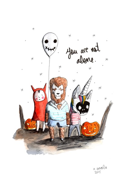 Image of You are not alone.