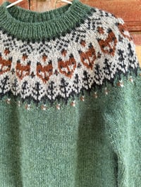 Image 4 of Into the wild - Icelandic wool sweater - Lemongrass - Preorder