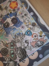 Image 3 of Coraline Art Print Illustration Color. Ooak. Fan Art. Coraline Inspired Artwork.