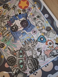 Image 4 of Coraline Art Print Illustration Color. Ooak. Fan Art. Coraline Inspired Artwork.
