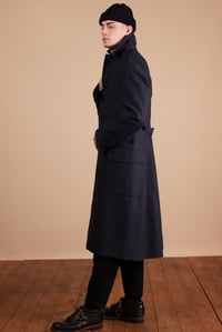 Image 3 of Parisian Coat - Navy wax cotton