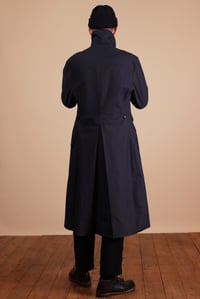 Image 4 of Parisian Coat - Navy wax cotton