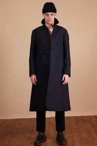 Image 7 of Parisian Coat - Navy wax cotton