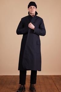 Image 9 of Parisian Coat - Navy wax cotton