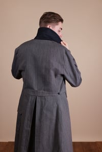 Image 6 of Parisian Coat - Grey stripe