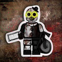 Image 2 of Slasher mini figure Sticker Set: Thirteenpins Original 