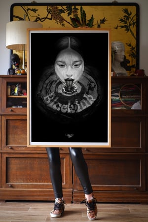 Image of Black ink Poster