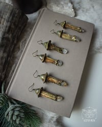 Image 2 of Antler Fungi Earrings