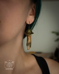 Image 3 of Antler Fungi Earrings