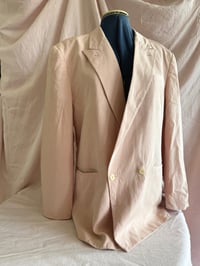 Image 4 of 1980's Pink Silk Jacket by Byblos 