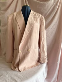 Image 5 of 1980's Pink Silk Jacket by Byblos 