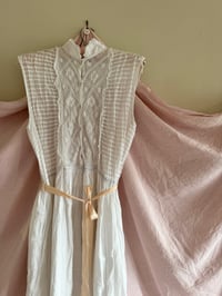 Image 1 of 1970's Rare French Connection Indian Cotton Gauze Dress