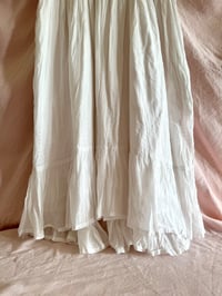 Image 2 of 1970's Rare French Connection Indian Cotton Gauze Dress