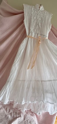 Image 4 of 1970's Rare French Connection Indian Cotton Gauze Dress