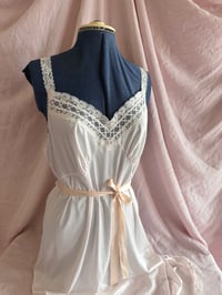 Image 2 of 1960's Pale Pink Satin Slip